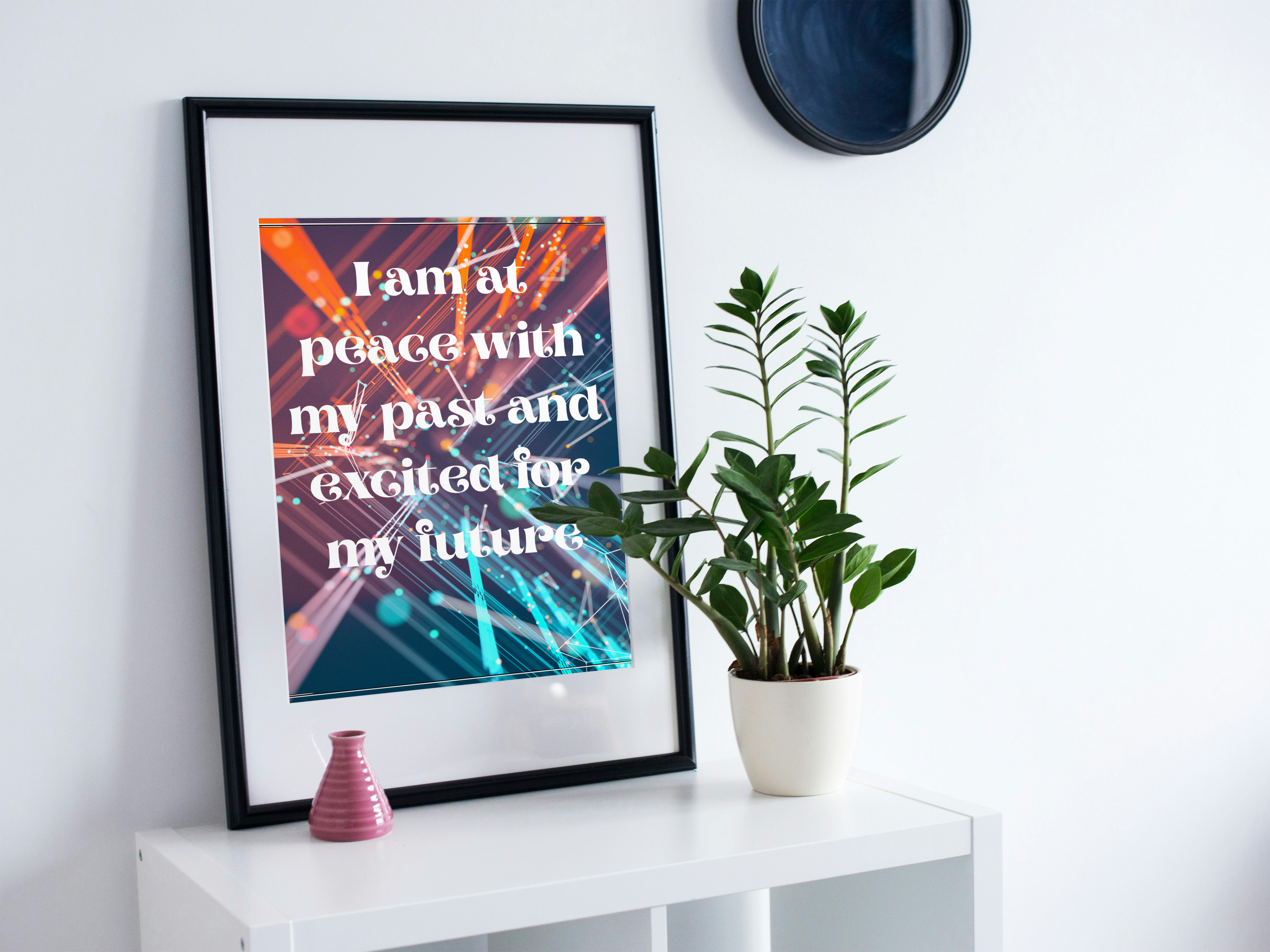 100 Affirmation Wall Arts - Good for Home Decor, Affirmation Cards and Print on Demand