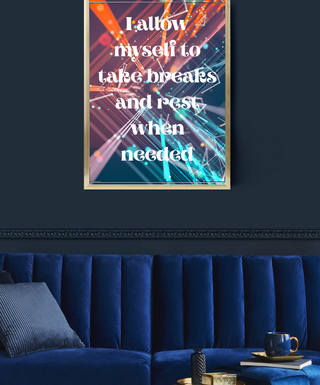 100 Affirmation Wall Arts - Good for Home Decor, Affirmation Cards and Print on Demand