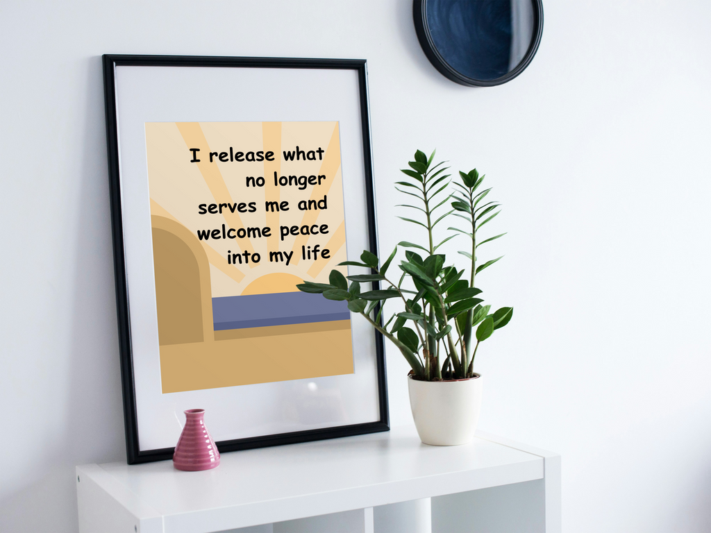 11 Boho Affirmations for Healing & Narcissistic Abuse Survivors - 5 Sizes for Home Decor & Print on Demand