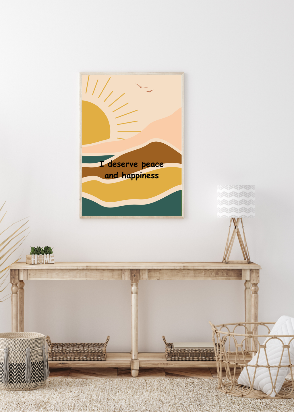 11 Boho Affirmations for Healing & Narcissistic Abuse Survivors - 5 Sizes for Home Decor & Print on Demand