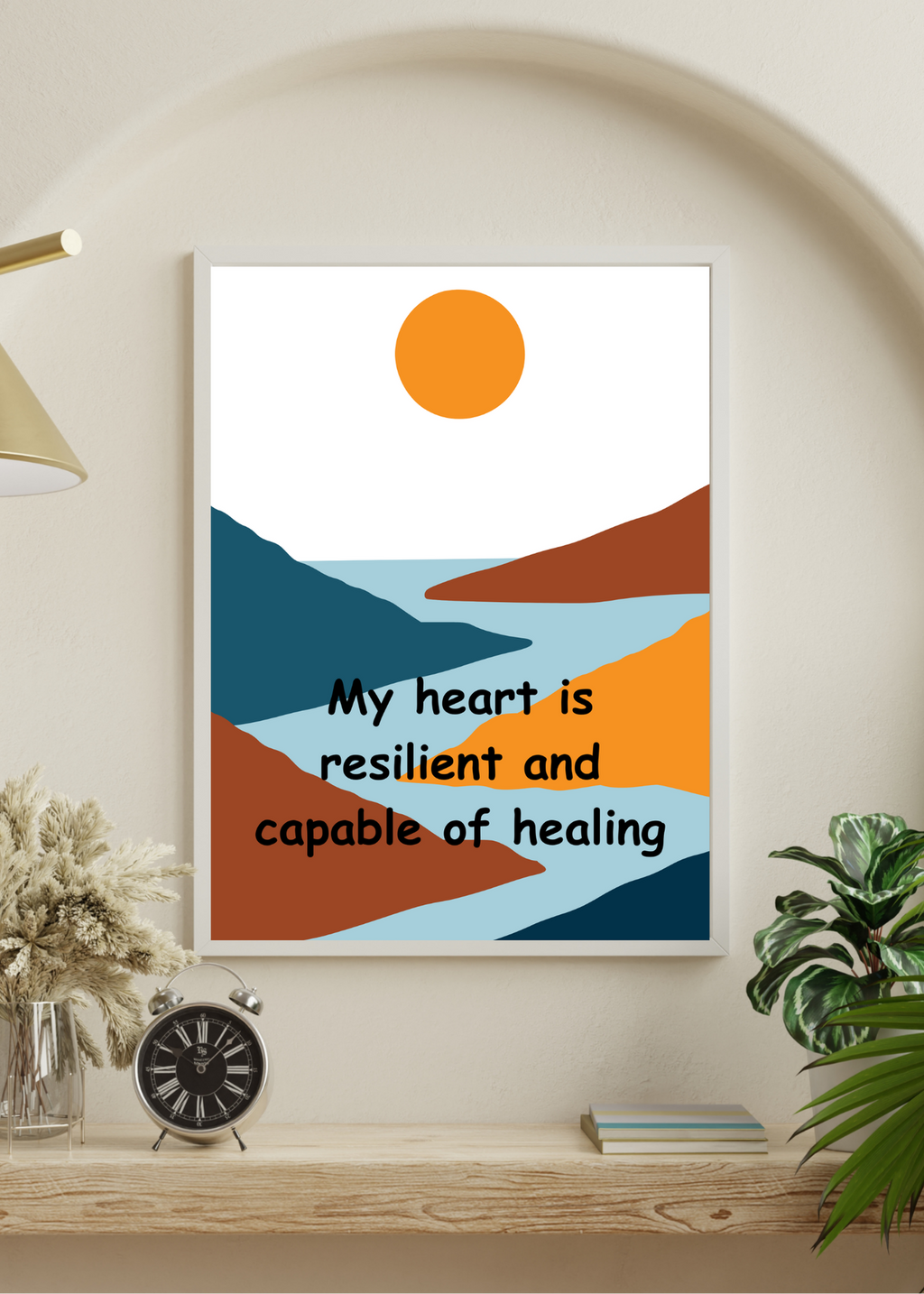 11 Boho Affirmations for Healing & Narcissistic Abuse Survivors - 5 Sizes for Home Decor & Print on Demand