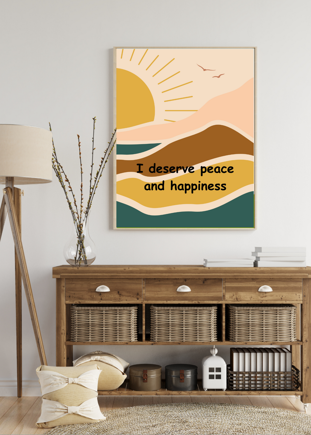 11 Boho Affirmations for Healing & Narcissistic Abuse Survivors - 5 Sizes for Home Decor & Print on Demand