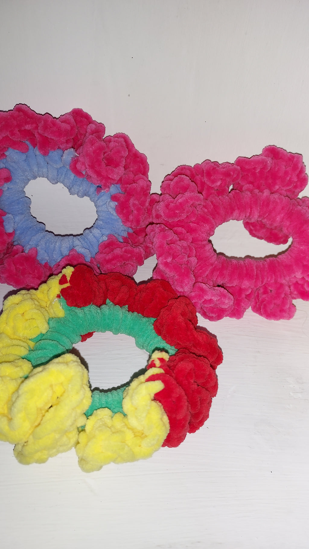 Handmade Crochet Scrunchie | Boho Hair Accessory | Soft & Stretchy