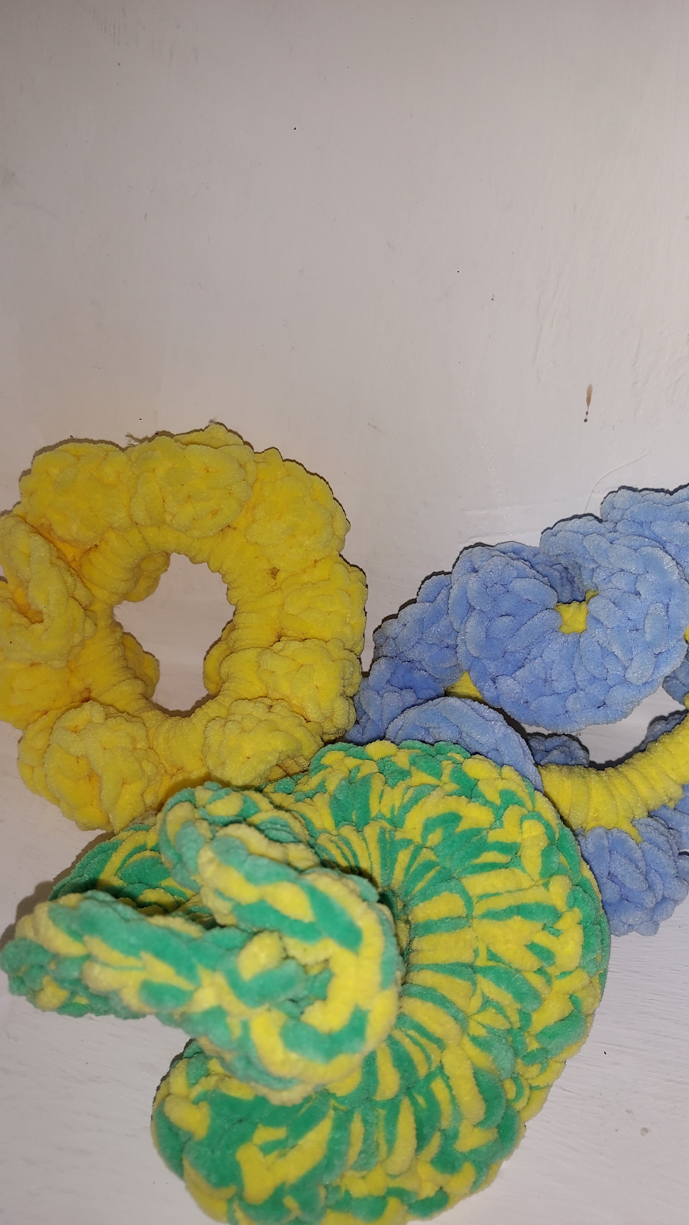 Handmade Crochet Scrunchie | Boho Hair Accessory | Soft & Stretchy