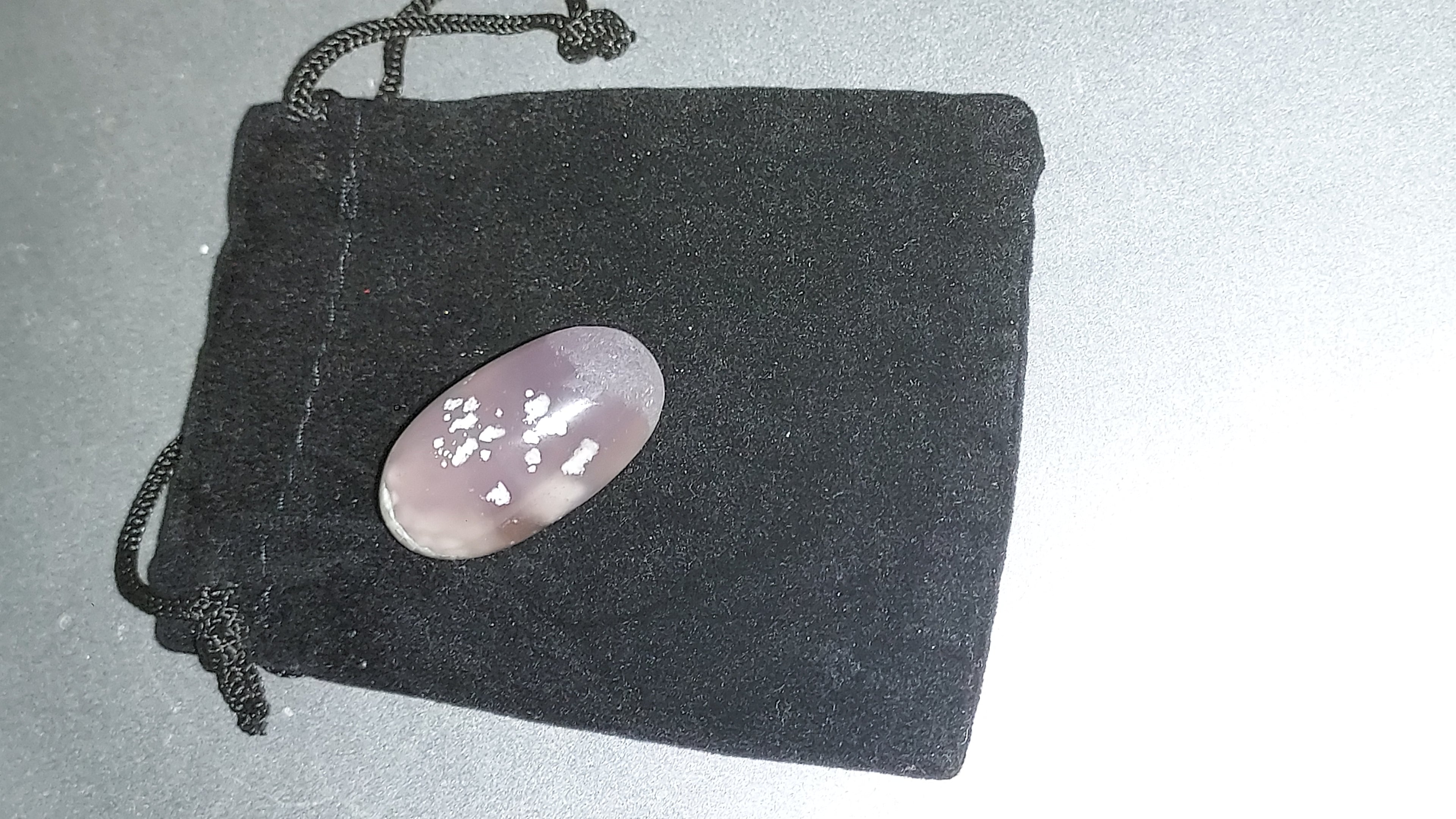 Flower Agate | Cherry Blossom Agate Gemstone | Hand Carved & Polished