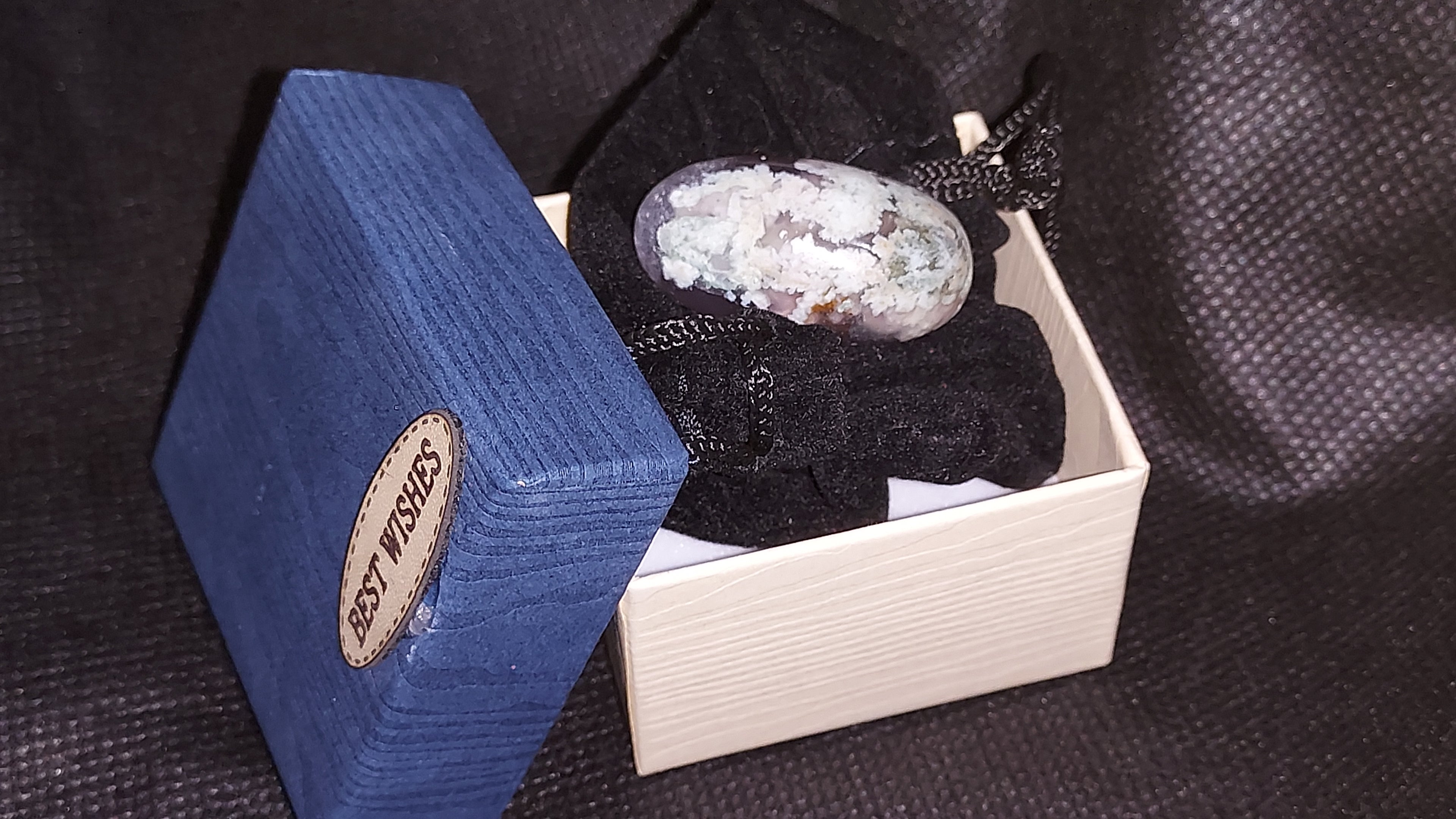 Flower Agate | Cherry Blossom Agate Gemstone | Hand Carved & Polished
