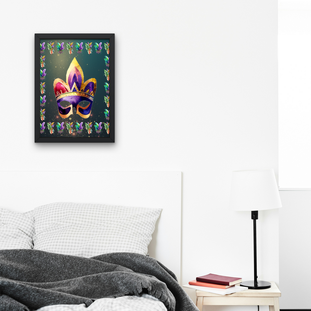 5 Mask Portraits Wall Art Bundle - 5 Sizes for Home Decor & Print on Demand