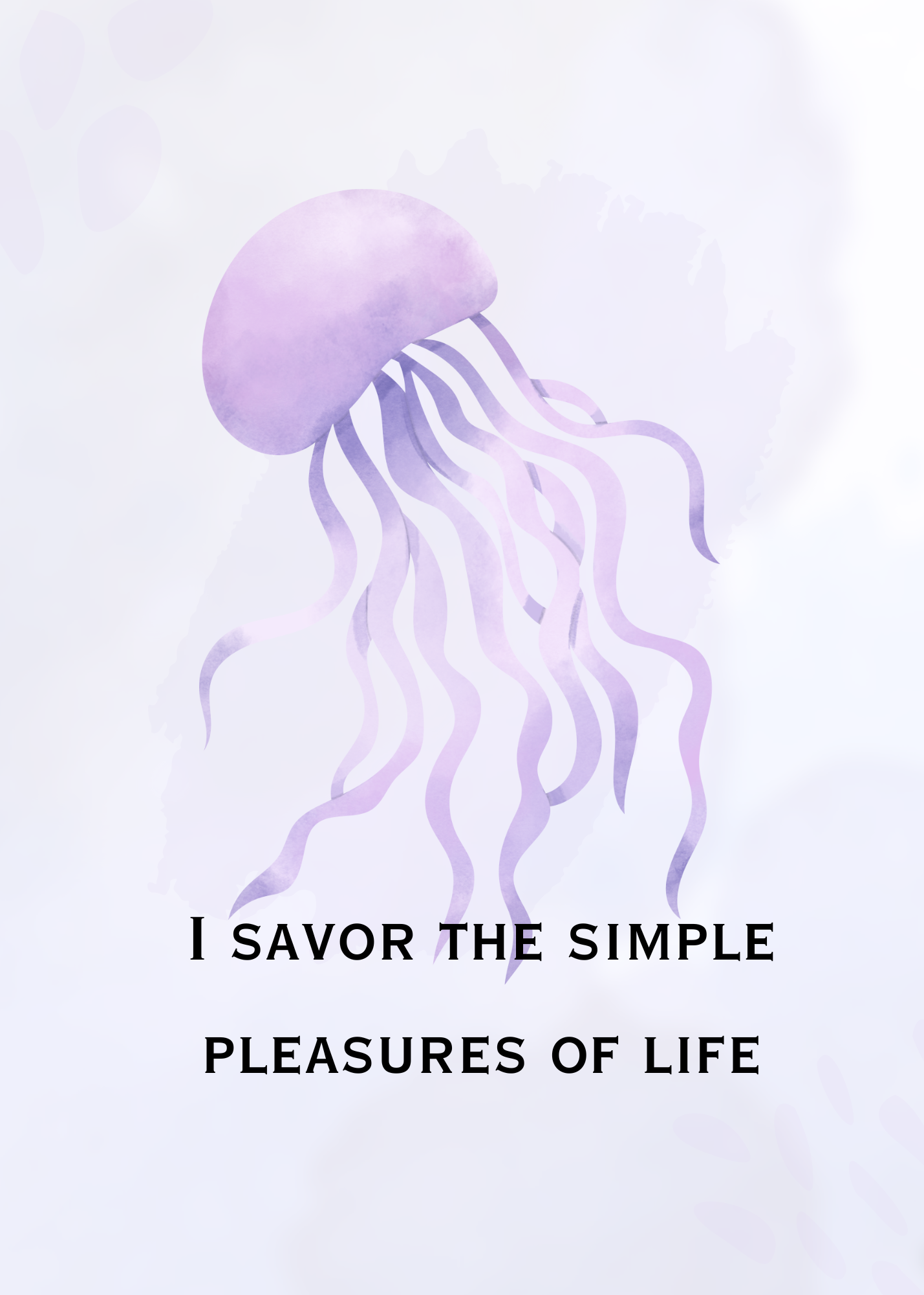 10 Positive Affirmations for Living in the Moment - 5 Sizes Bundle for Home Decor & Print on Demand