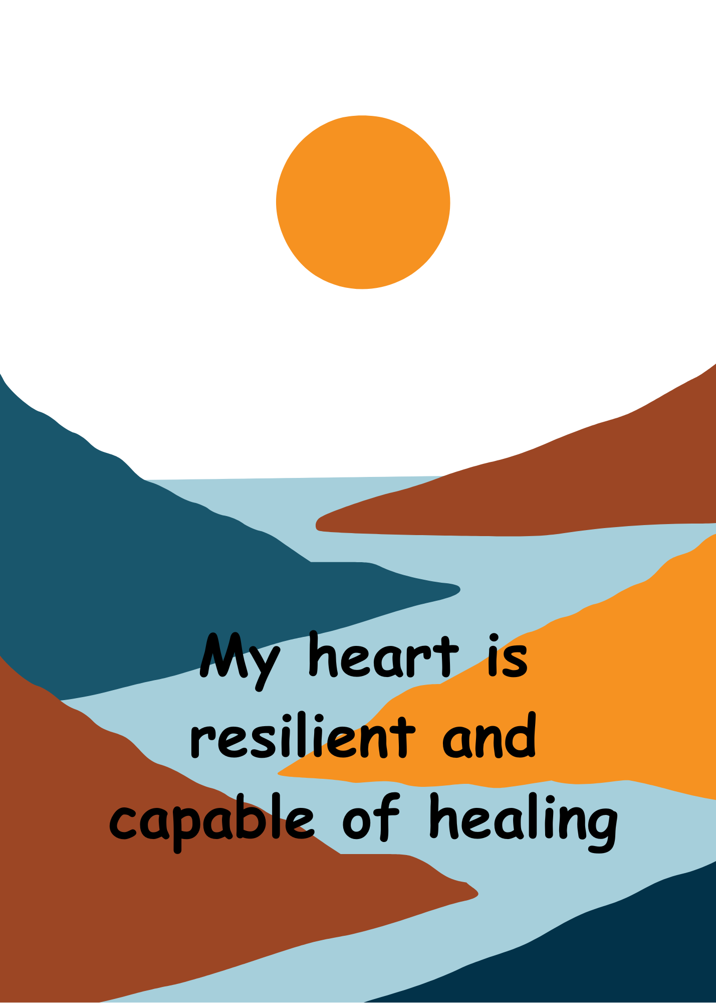 11 Boho Affirmations for Healing & Narcissistic Abuse Survivors - 5 Sizes for Home Decor & Print on Demand