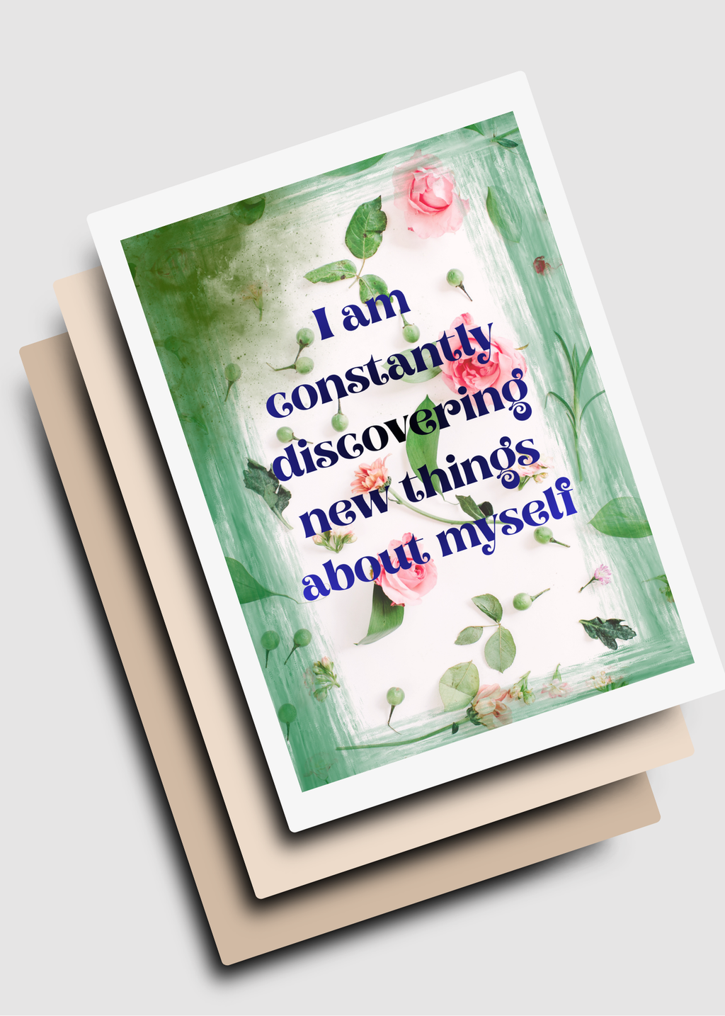 100 Positive Affirmations (5-7-inch) - Printable Cards for Gifts & Print on Demand