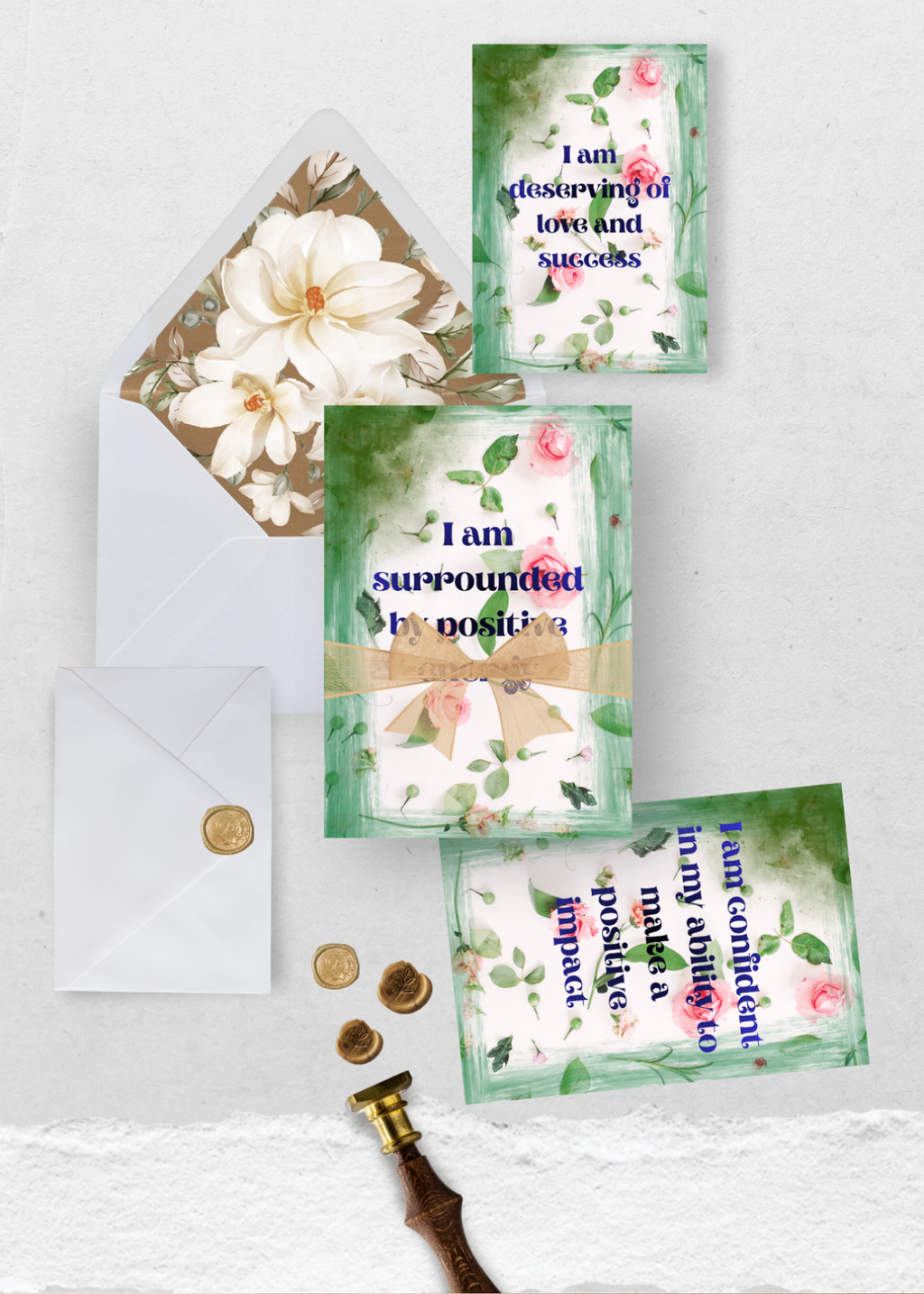 100 Positive Affirmations (5-7-inch) - Printable Cards for Gifts & Print on Demand