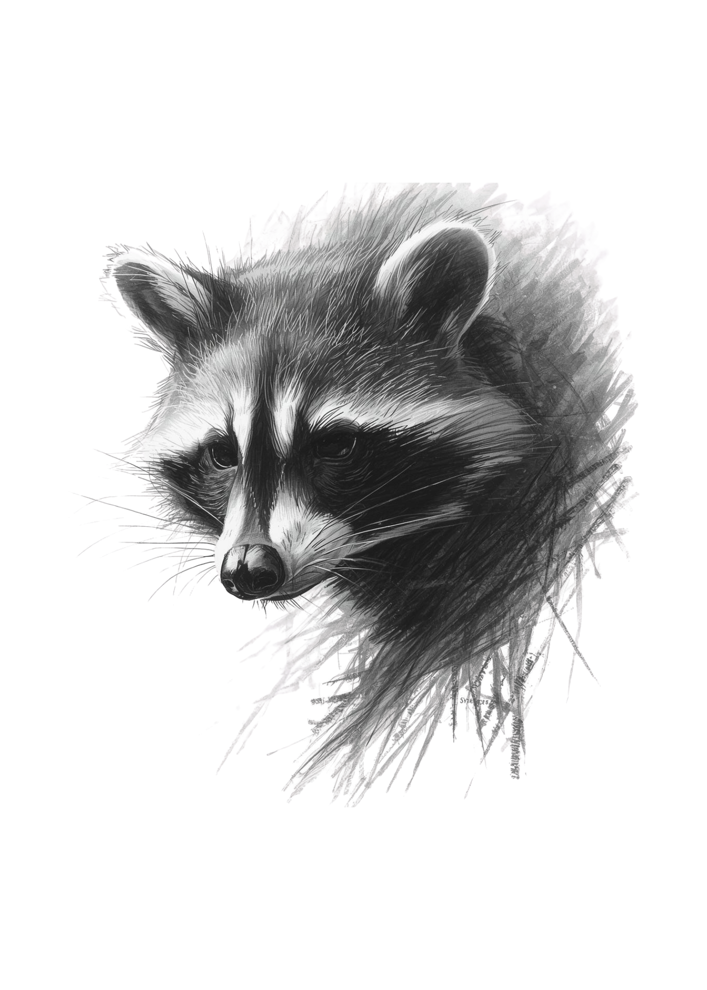 11 Raccoon Animation Wall Art Bundle - Kids Room & Home Decor Digital Prints - Suitable for Print on Demand