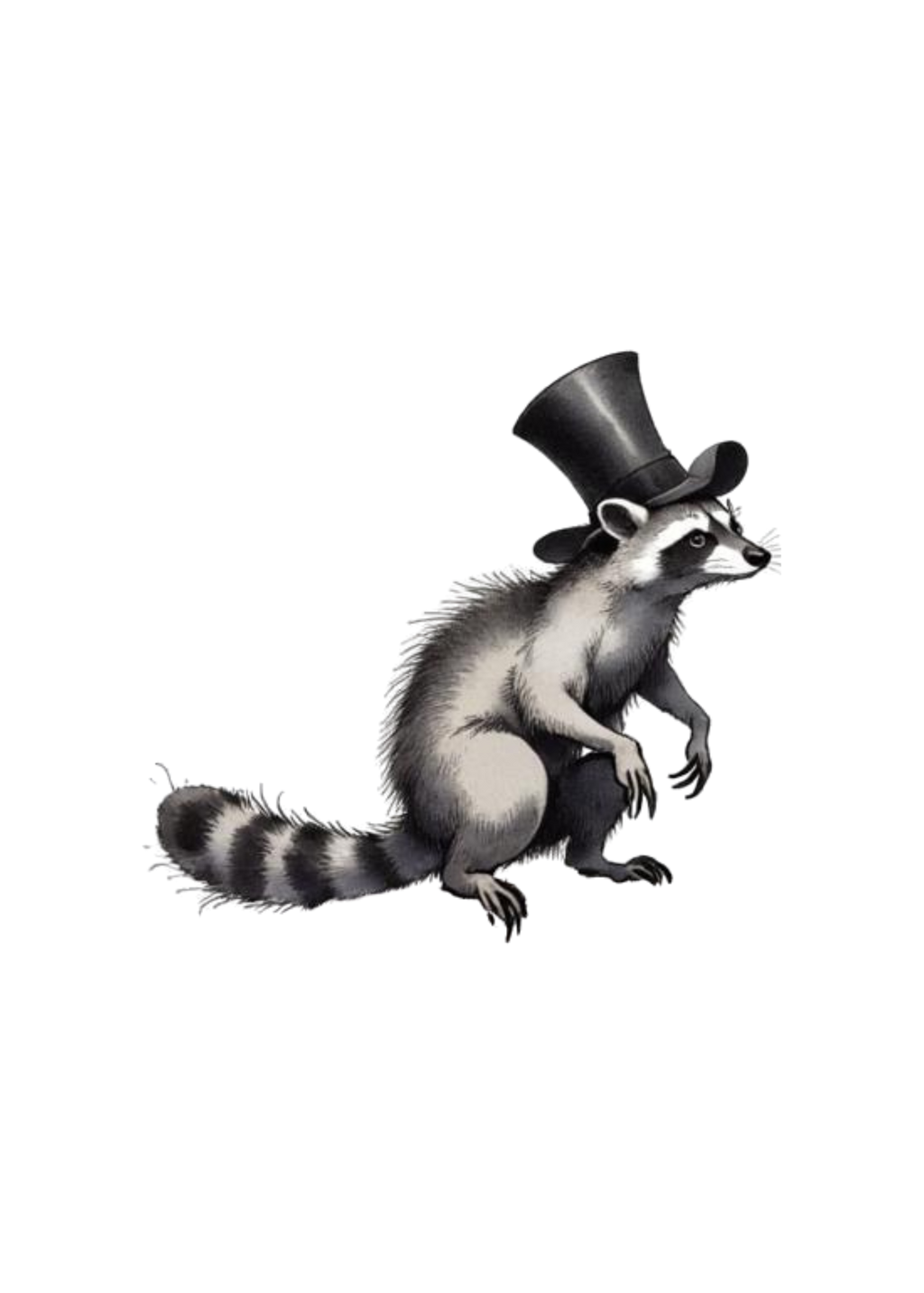 11 Raccoon Animation Wall Art Bundle - Kids Room & Home Decor Digital Prints - Suitable for Print on Demand