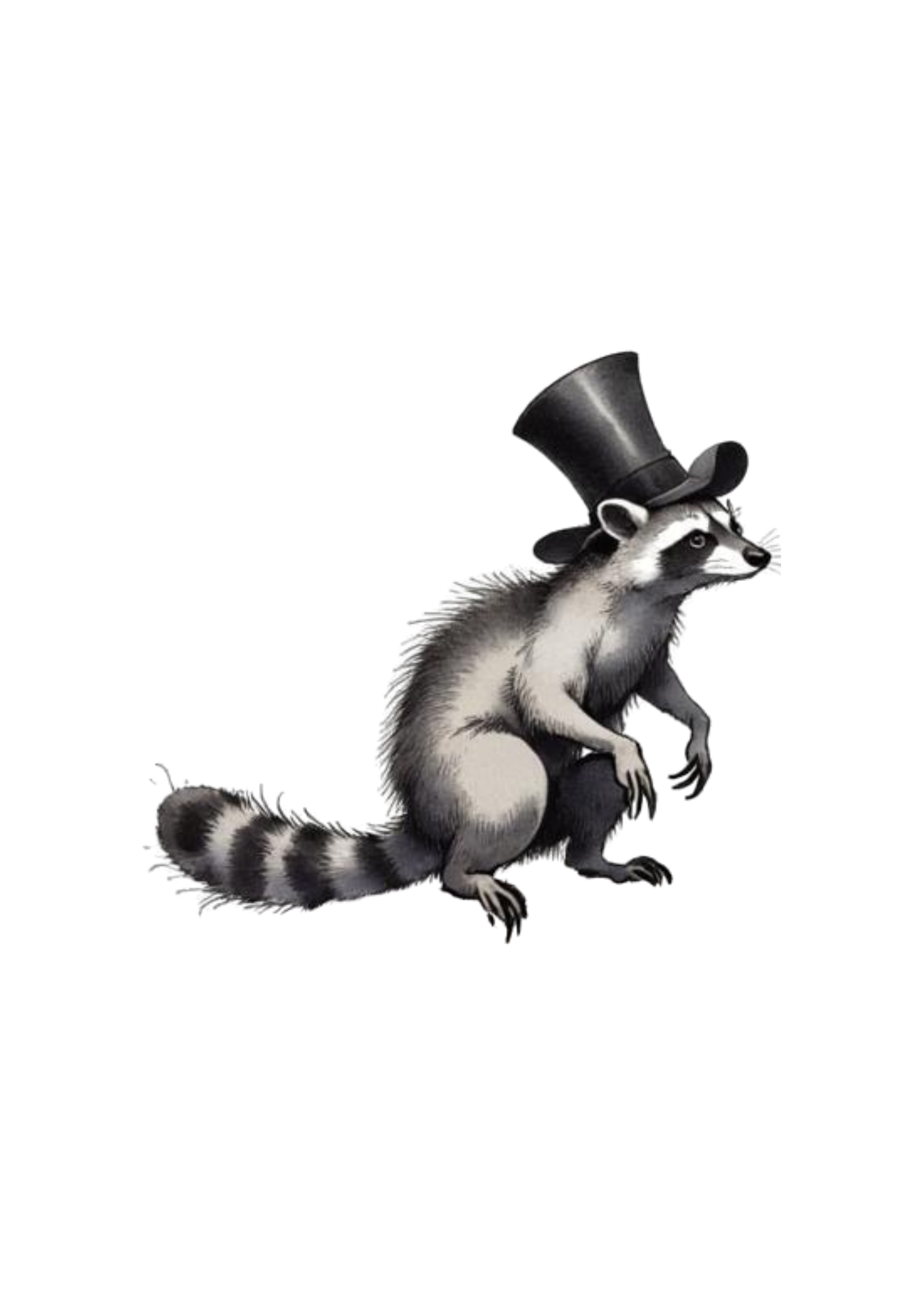 11 Raccoon Animation Wall Art Bundle - Kids Room & Home Decor Digital Prints - Suitable for Print on Demand