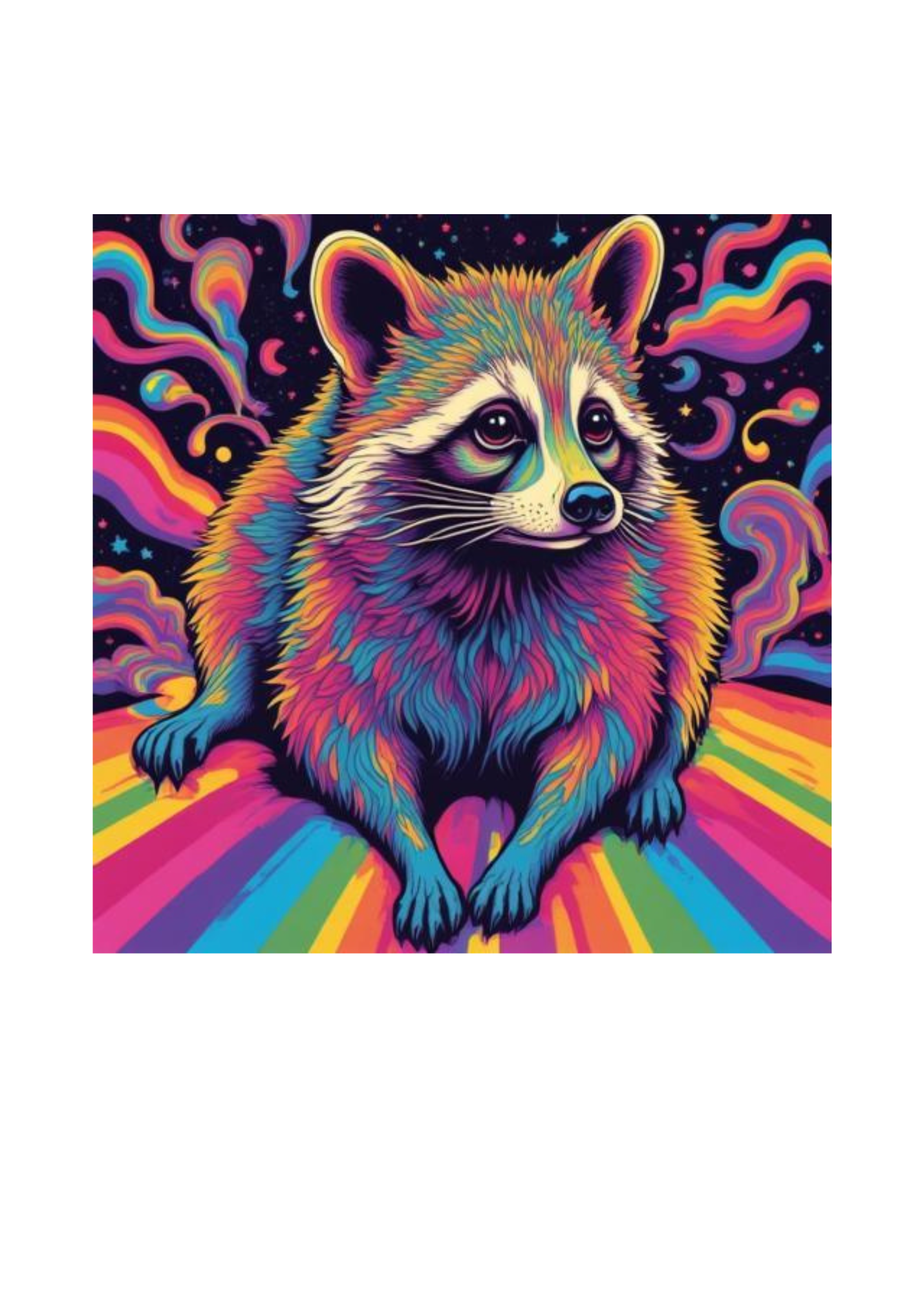 11 Raccoon Animation Wall Art Bundle - Kids Room & Home Decor Digital Prints - Suitable for Print on Demand