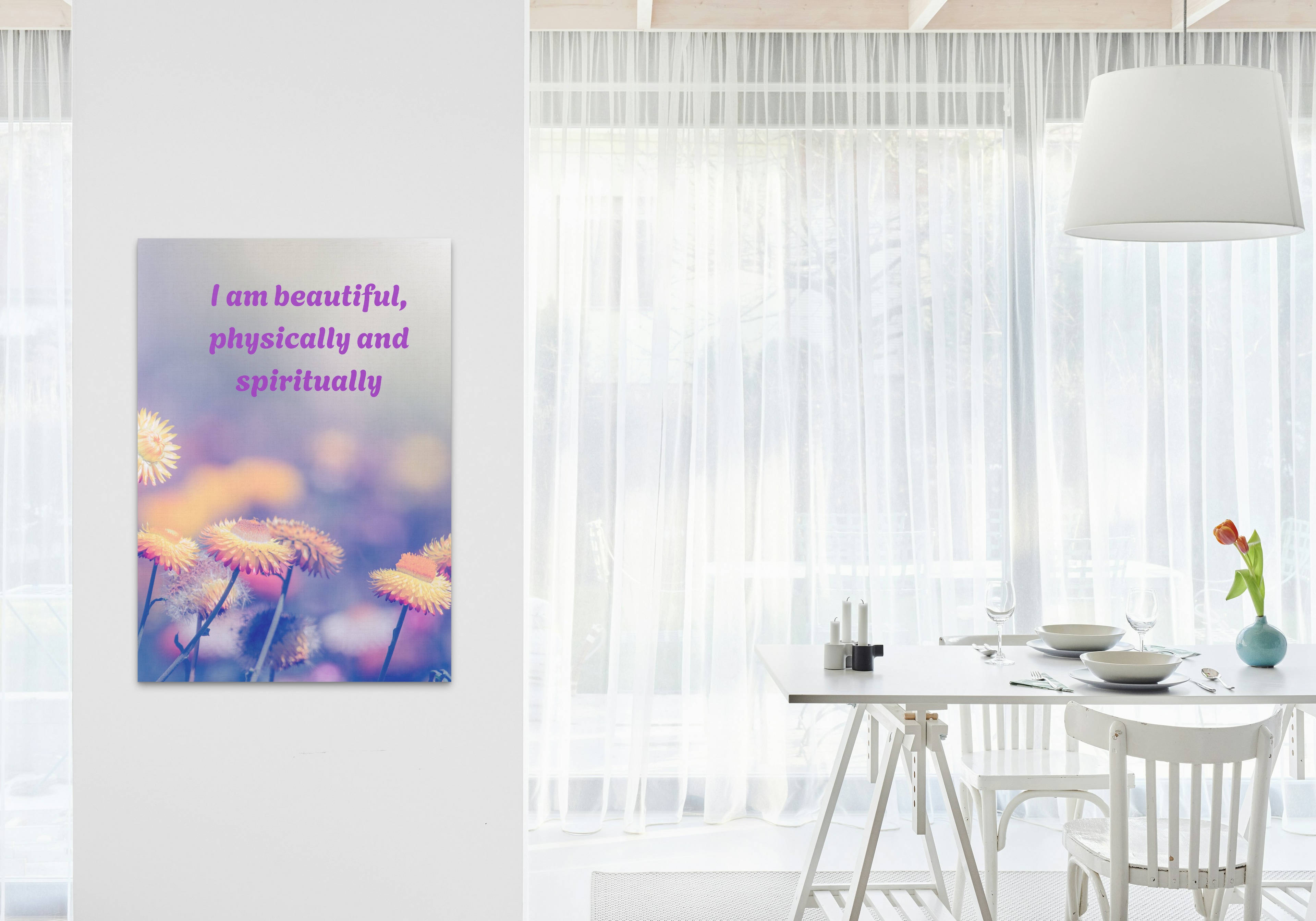 14 Affirmations for Self-Love & Boundaries - 2 Sizes Bundle for Home Decor & Print on Demand