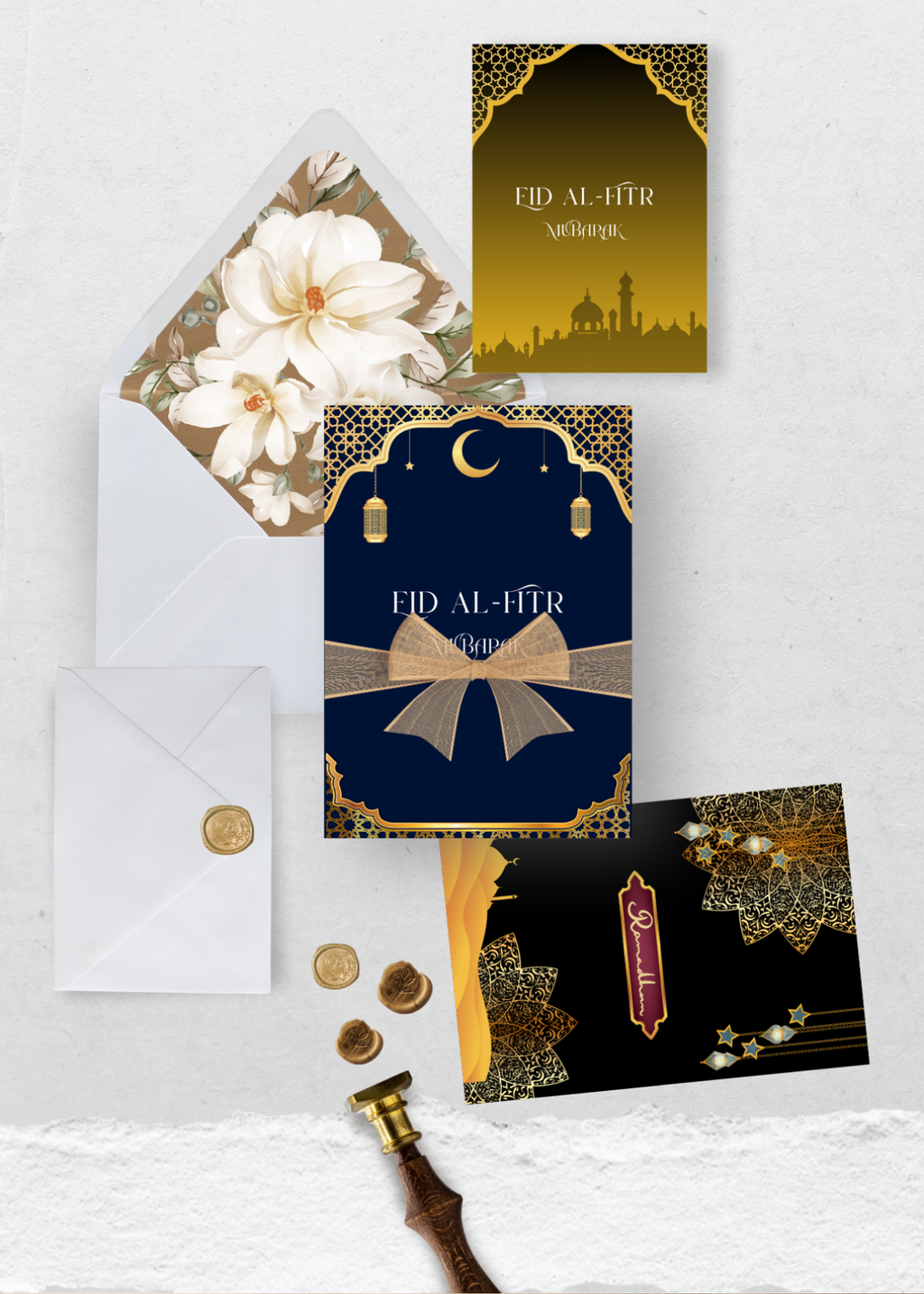 11 Ramadan & Eid Al-Fitr Mubarak Cards & Wall Art for Home Decor, Kids Room & Nursery - Digital Bundle for Islamic Families