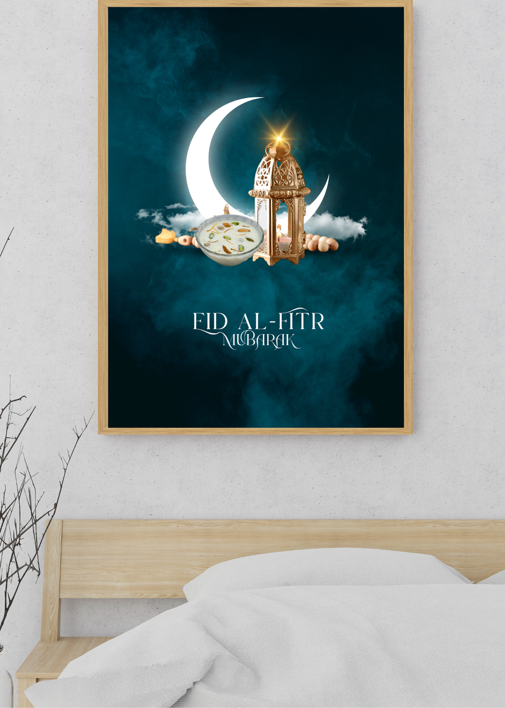 11 Ramadan & Eid Al-Fitr Mubarak Cards & Wall Art for Home Decor, Kids Room & Nursery - Digital Bundle for Islamic Families