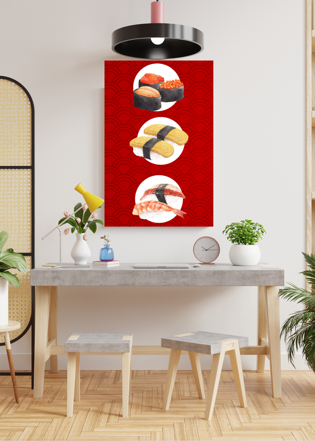 23 Japanese Inspired Wall Art - 24-36 inch - Home Decor, Kids Room & Print on Demand - Instant Download