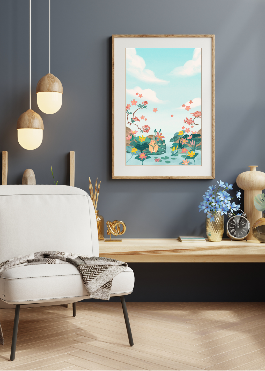 23 Japanese Inspired Wall Art - 24-36 inch - Home Decor, Kids Room & Print on Demand - Instant Download