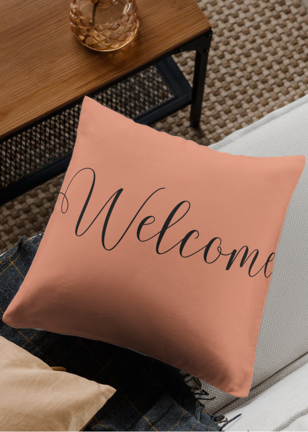"Welcome" Wall Art - 24 Colors - Entryway & Home Decor - Print on Demand - Instant Download