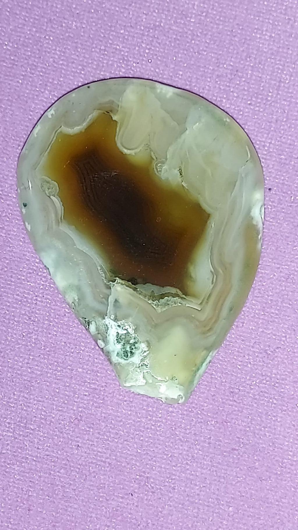 Natural Agate Gemstone | Polished Healing Crystal | Unique Statement Piece