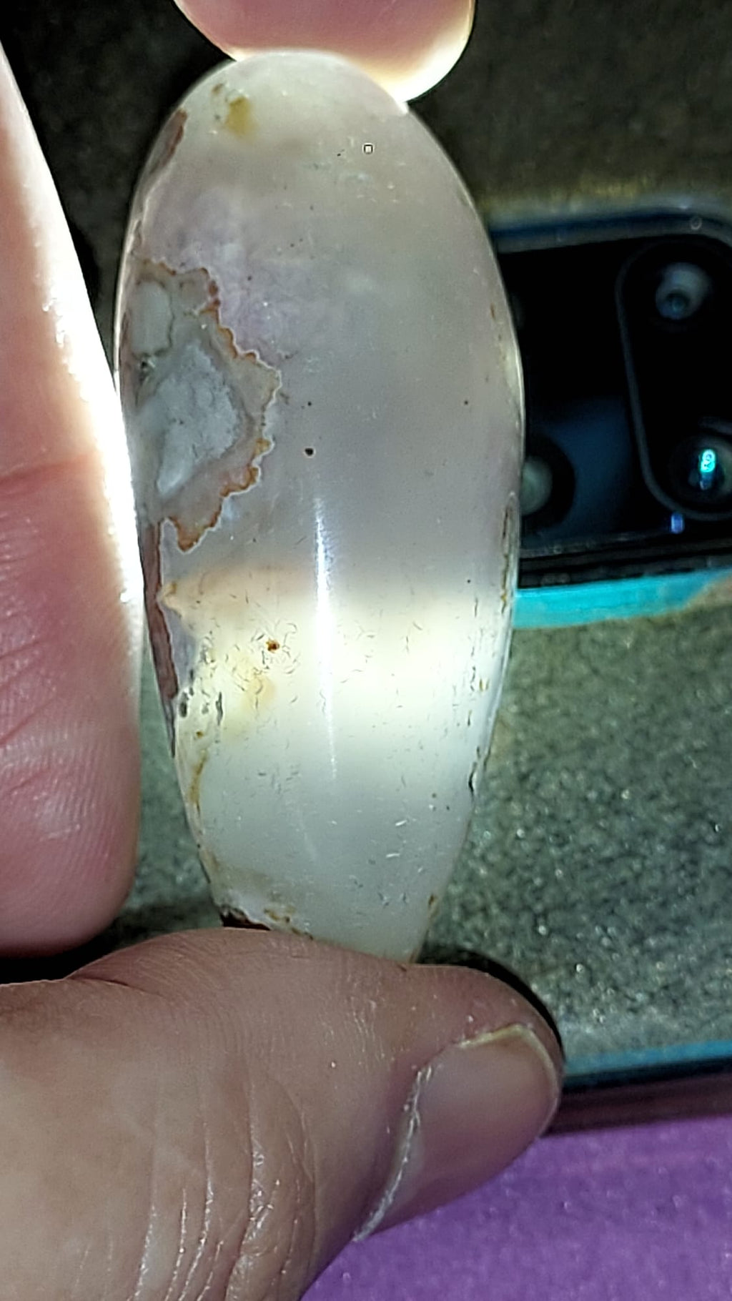 Flower Agate Gemstone | Natural Cherry Blossom Agate | Healing Crystal