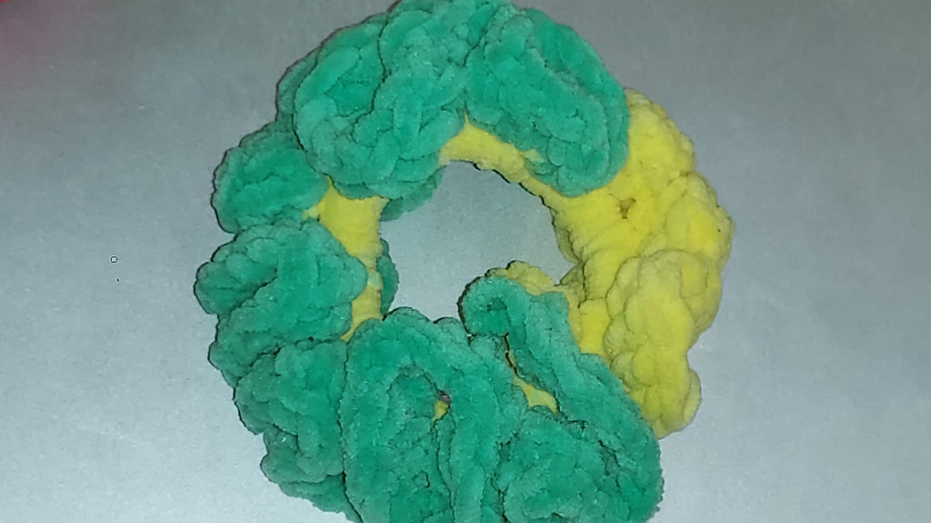 Handmade Crochet Scrunchie | Boho Hair Accessory | Soft & Stretchy