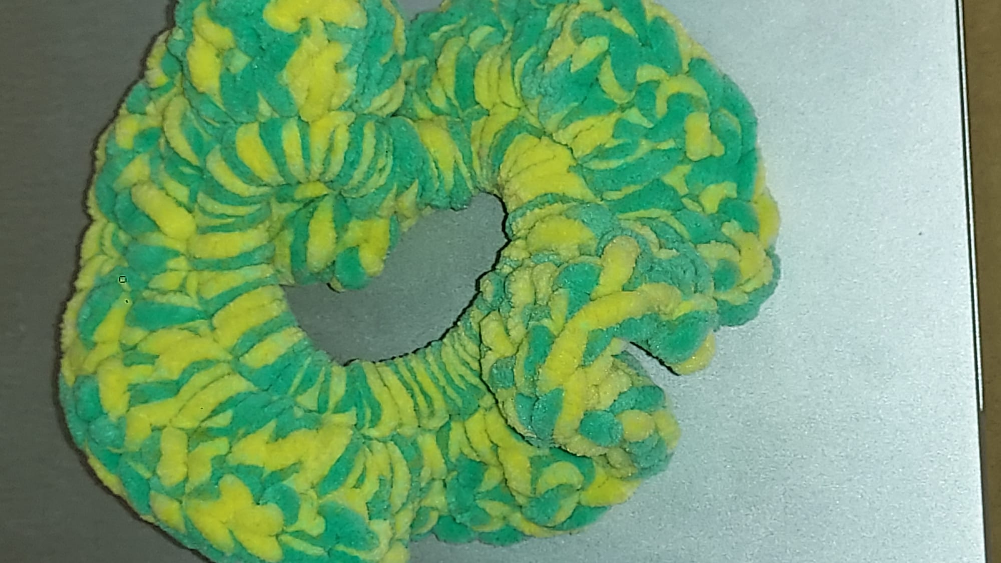 Handmade Crochet Scrunchie | Boho Hair Accessory | Soft & Stretchy