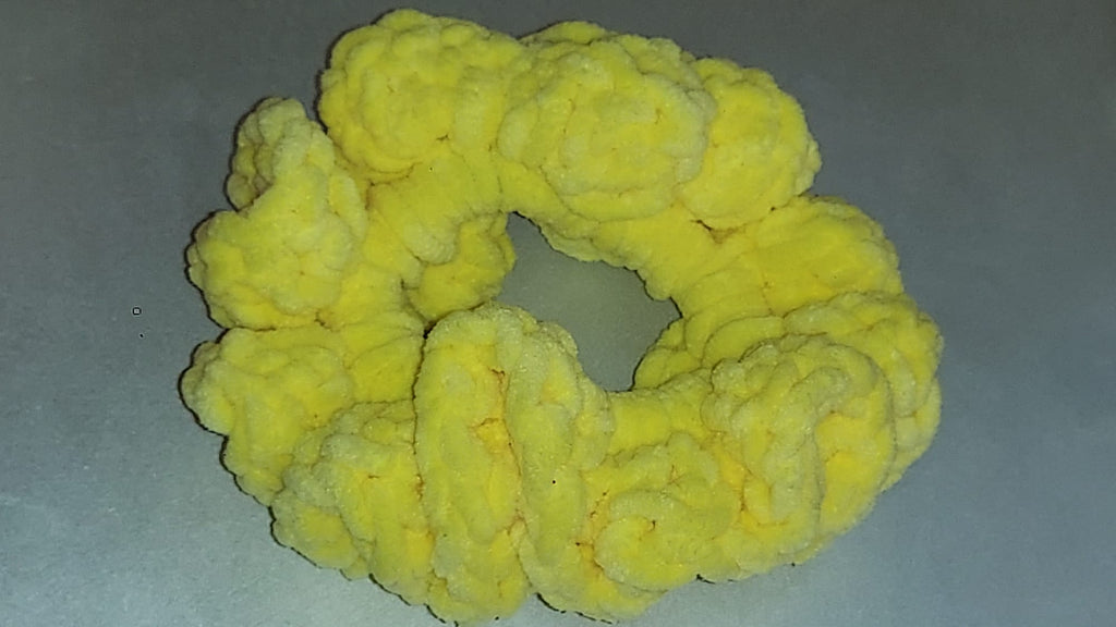 Handmade Crochet Scrunchie | Boho Hair Accessory | Soft & Stretchy