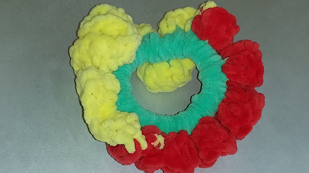 Handmade Crochet Scrunchie | Boho Hair Accessory | Soft & Stretchy
