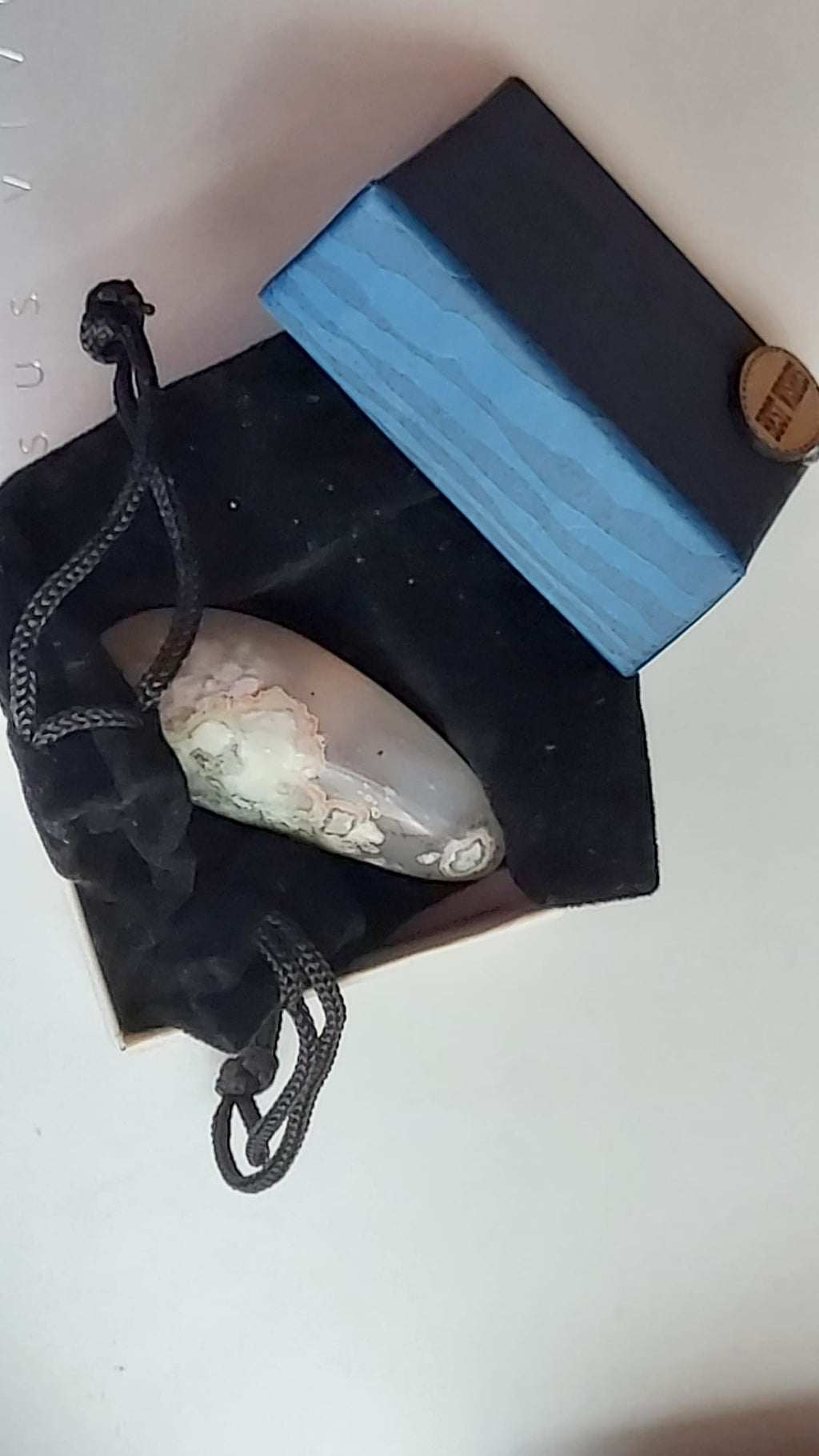 Flower Agate Gemstone | Natural Cherry Blossom Agate | Healing Crystal