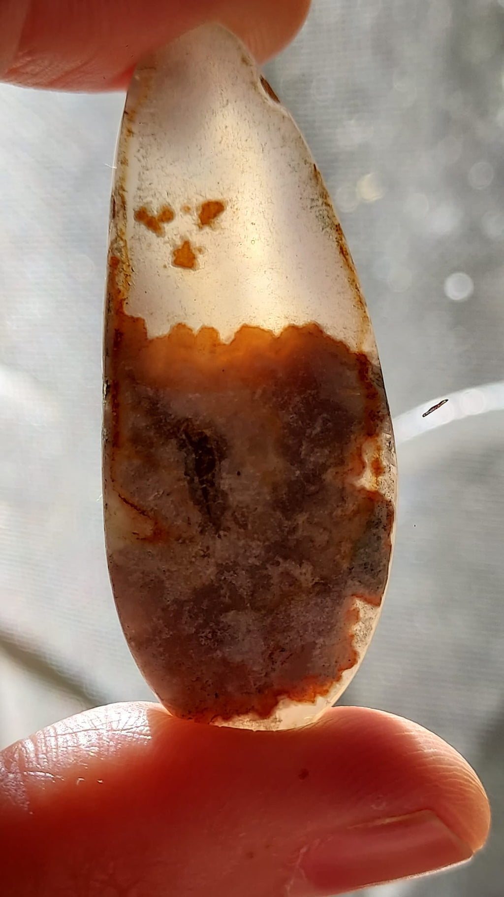 Flower Agate Gemstone | Natural Cherry Blossom Agate | Healing Crystal