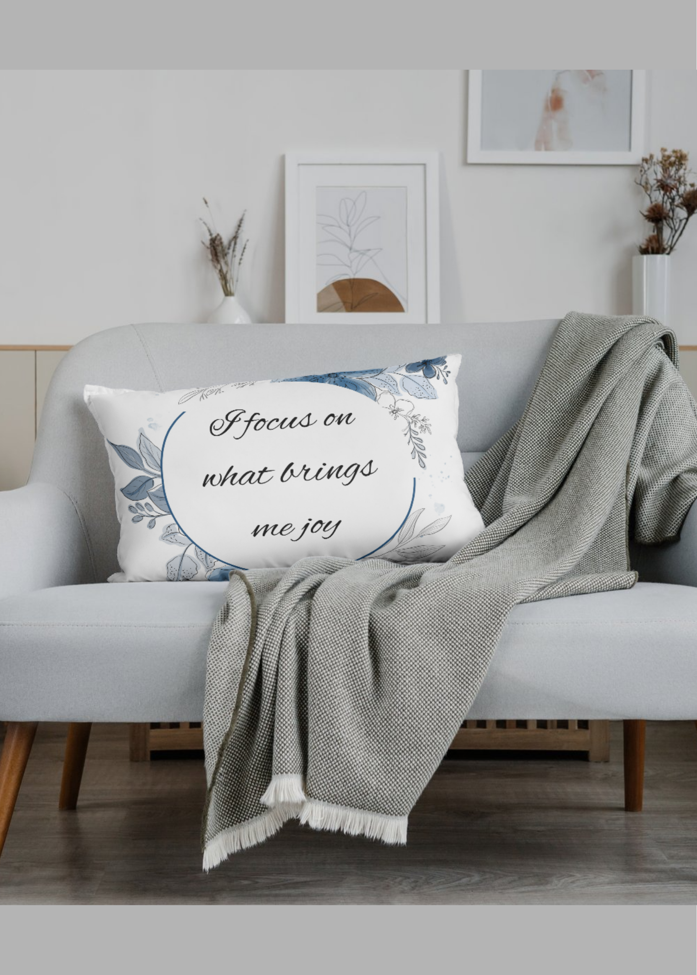 ADHD Affirmation Wall Art - 36x24 inch - Mental Health Decor - Instant Download