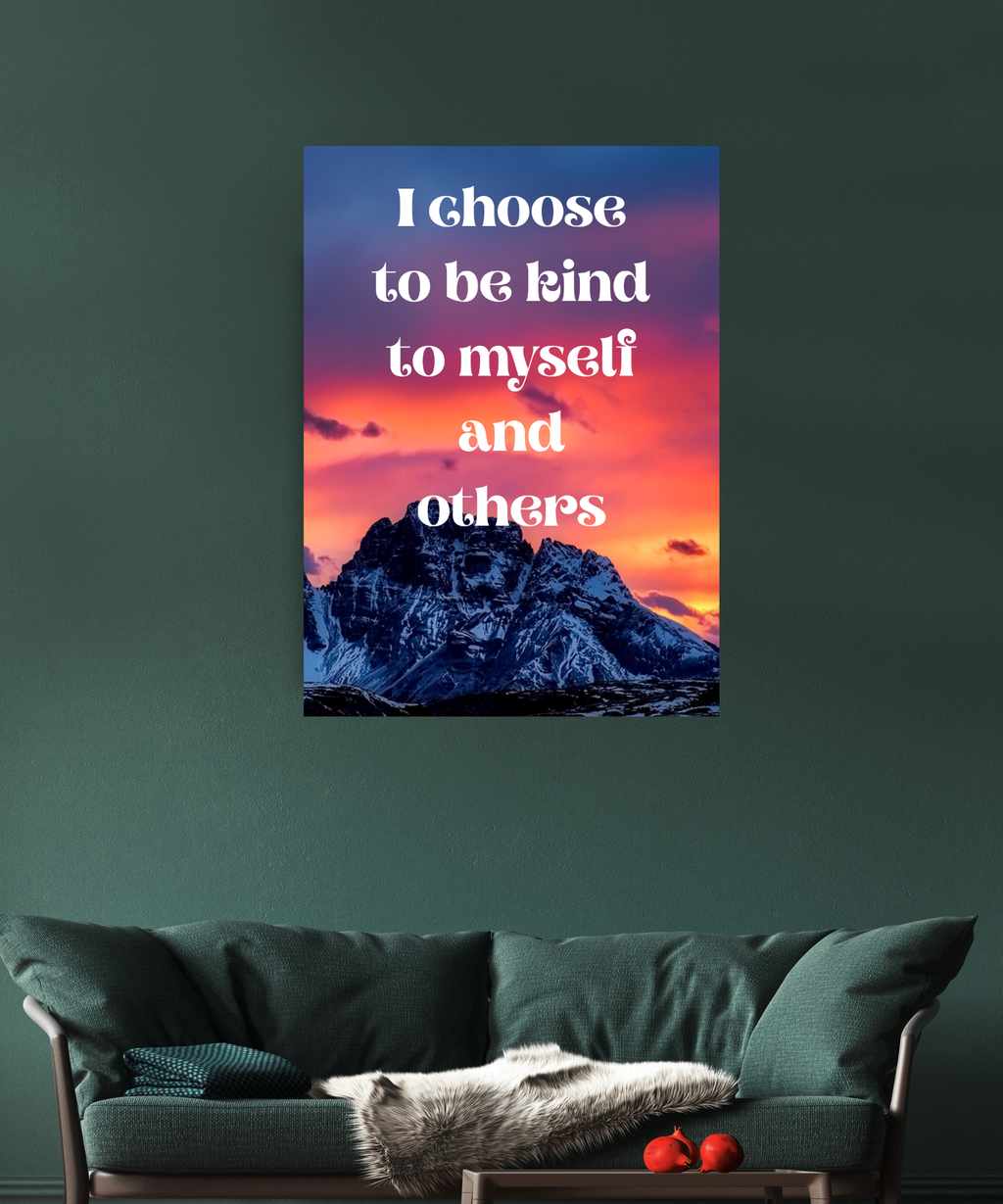 100 Affirmation Quotes for Self-Love & Positivity - 24×36" Digital Download for Wall Art & Print on Demand