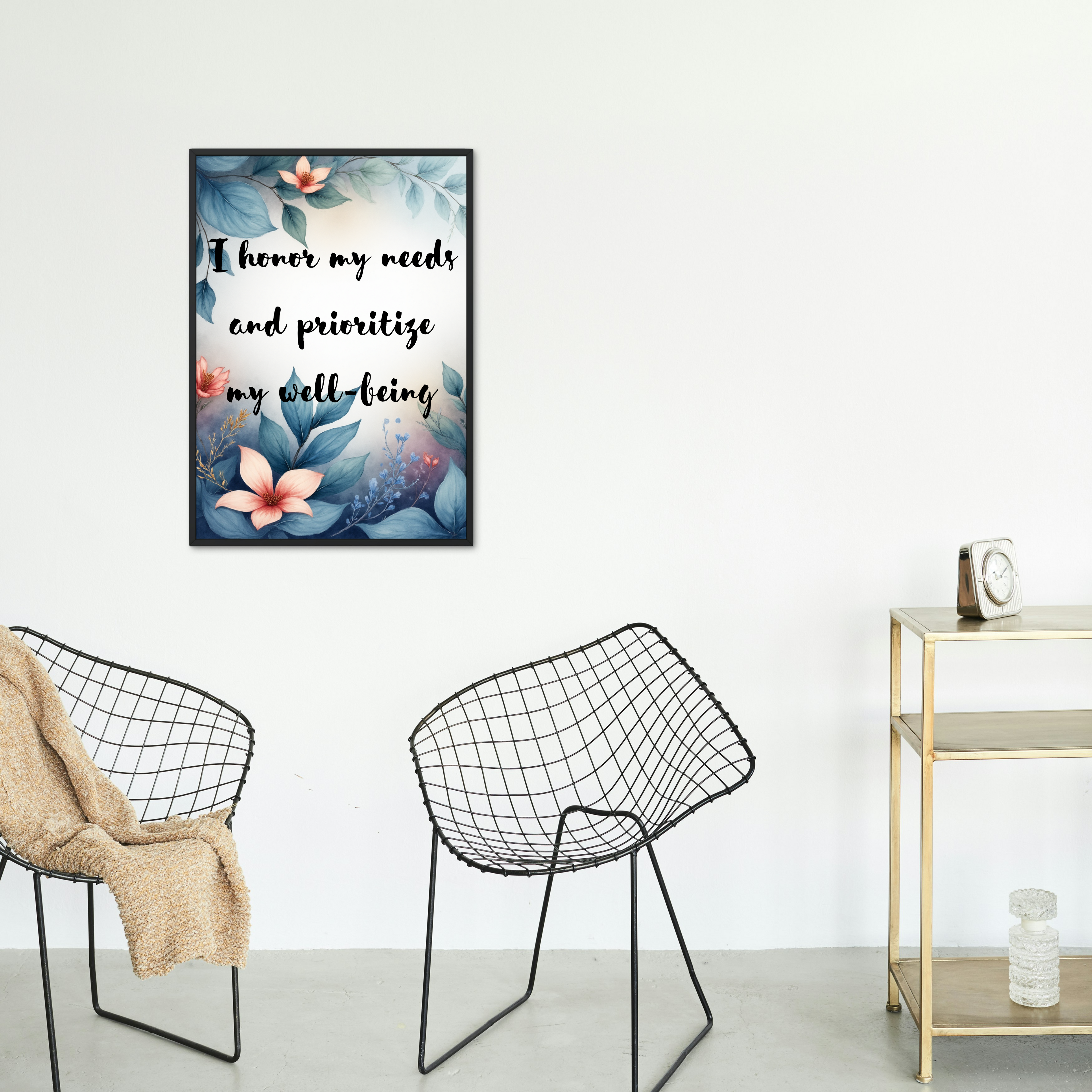 17 Affirmations for Narcissistic Abuse Survivors - 16-20 inch Wall Art for Healing & Print on Demand