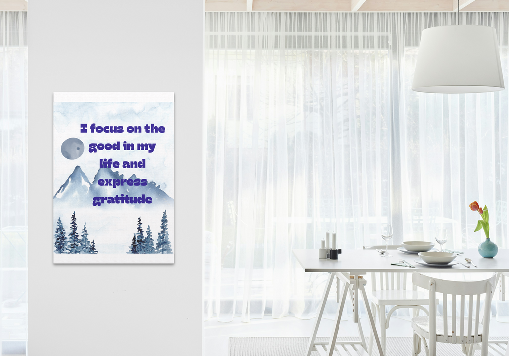 17 Affirmations for Narcissistic Abuse Survivors - 16-20 inch Wall Art for Healing & Print on Demand