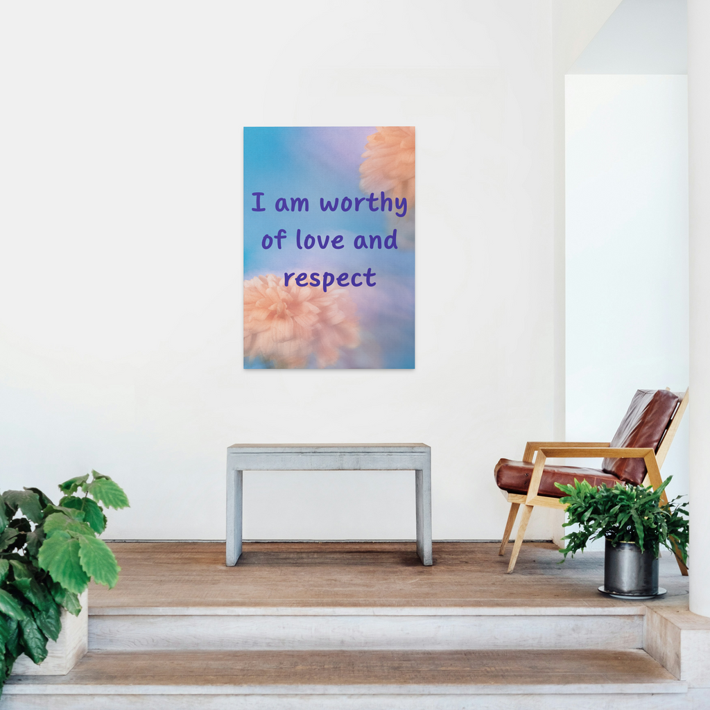 17 Affirmations for Narcissistic Abuse Survivors - 16-20 inch Wall Art for Healing & Print on Demand