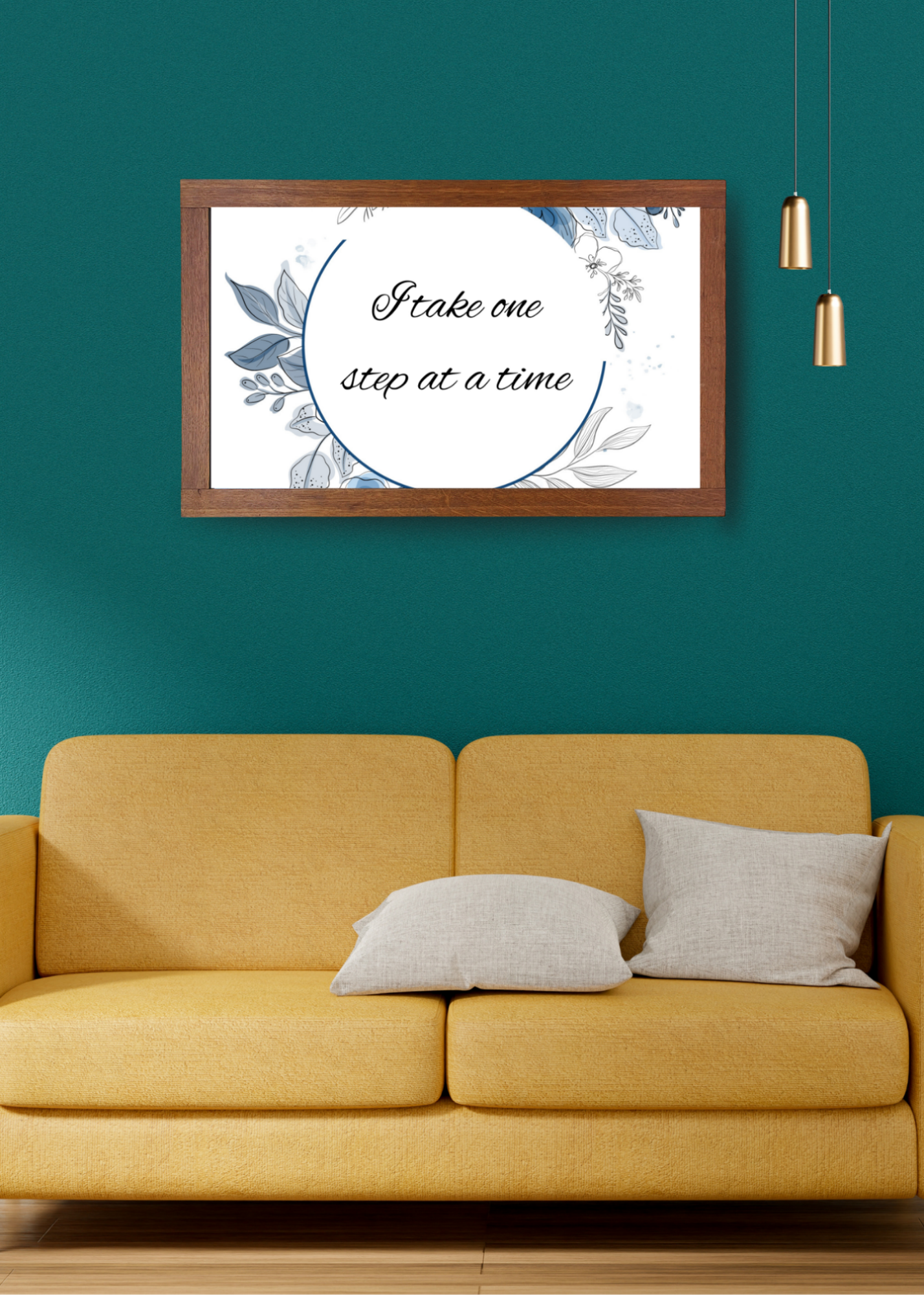 ADHD Affirmation Wall Art - 36x24 inch - Mental Health Decor - Instant Download