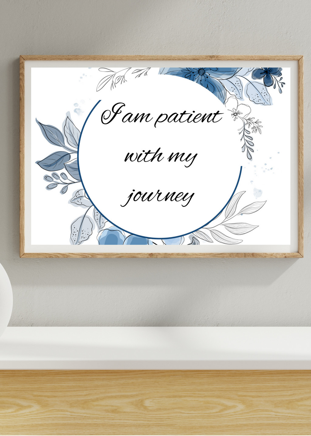 ADHD Affirmation Wall Art - 36x24 inch - Mental Health Decor - Instant Download