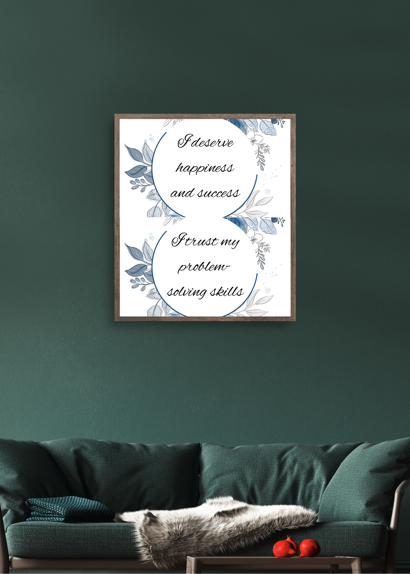 ADHD Affirmation Wall Art - 36x24 inch - Mental Health Decor - Instant Download