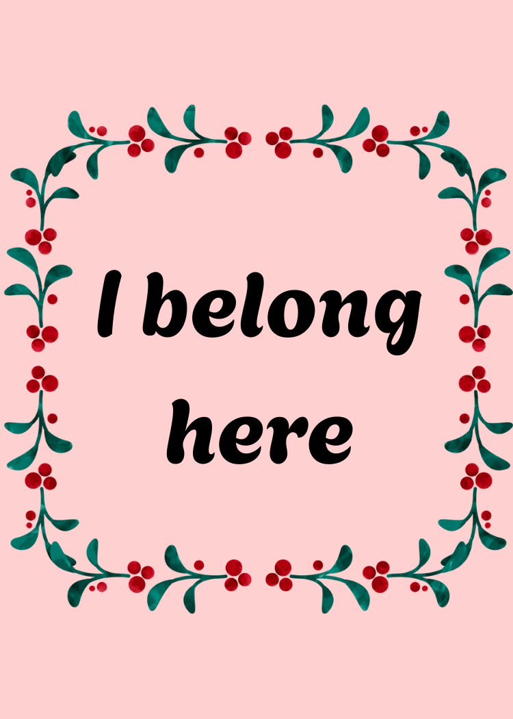 13 Christmas Positive Affirmation Cards - Digital Download for Holiday Gifts & Print on Demand