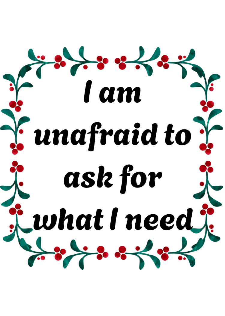 13 Christmas Positive Affirmation Cards - Digital Download for Holiday Gifts & Print on Demand