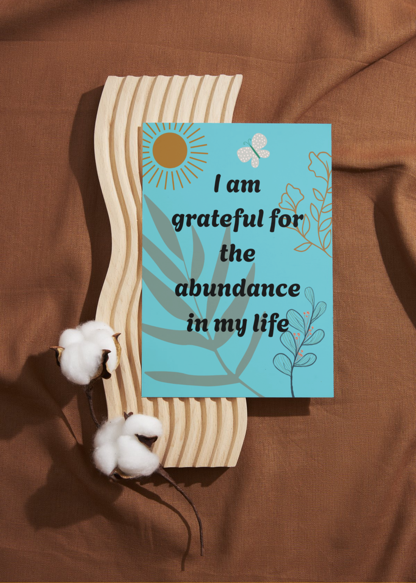 10 Boho Affirmation Cards - Print on Demand & Digital Download