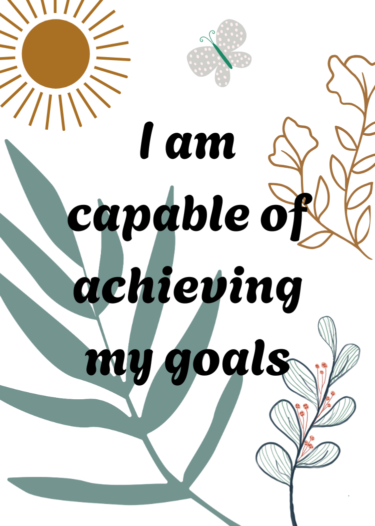 10 Boho Affirmation Cards - Print on Demand & Digital Download