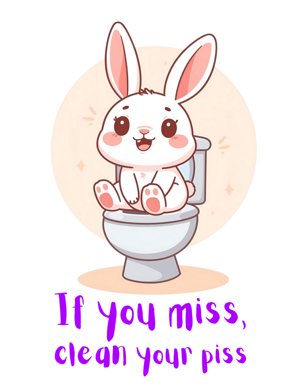 3 Funny Bathroom Wall Art - Frog, Bunny & Bear Toilet Humor for Kids & Print on Demand