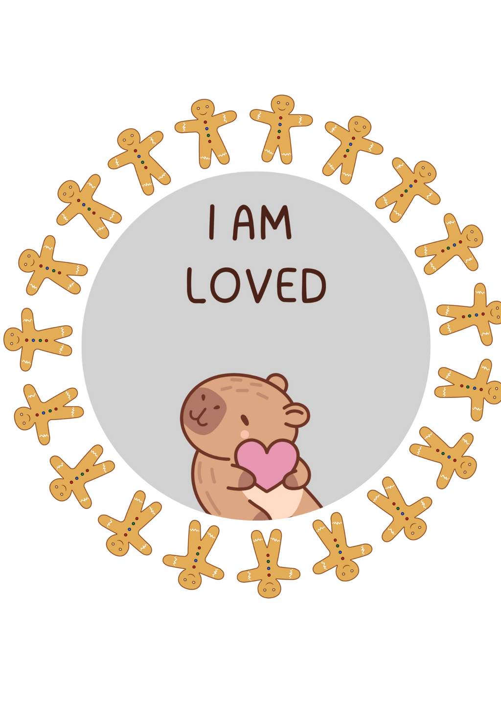 Capybara Affirmation Wall Art - 7 Printable Posters for Kids Room, Nursery & Print on Demand