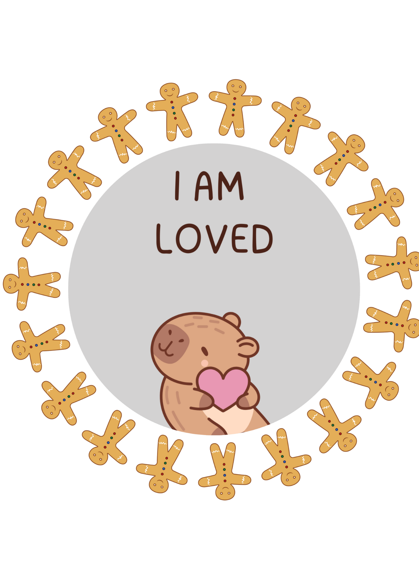 Capybara Affirmation Wall Art - 7 Printable Posters for Kids Room, Nursery & Print on Demand