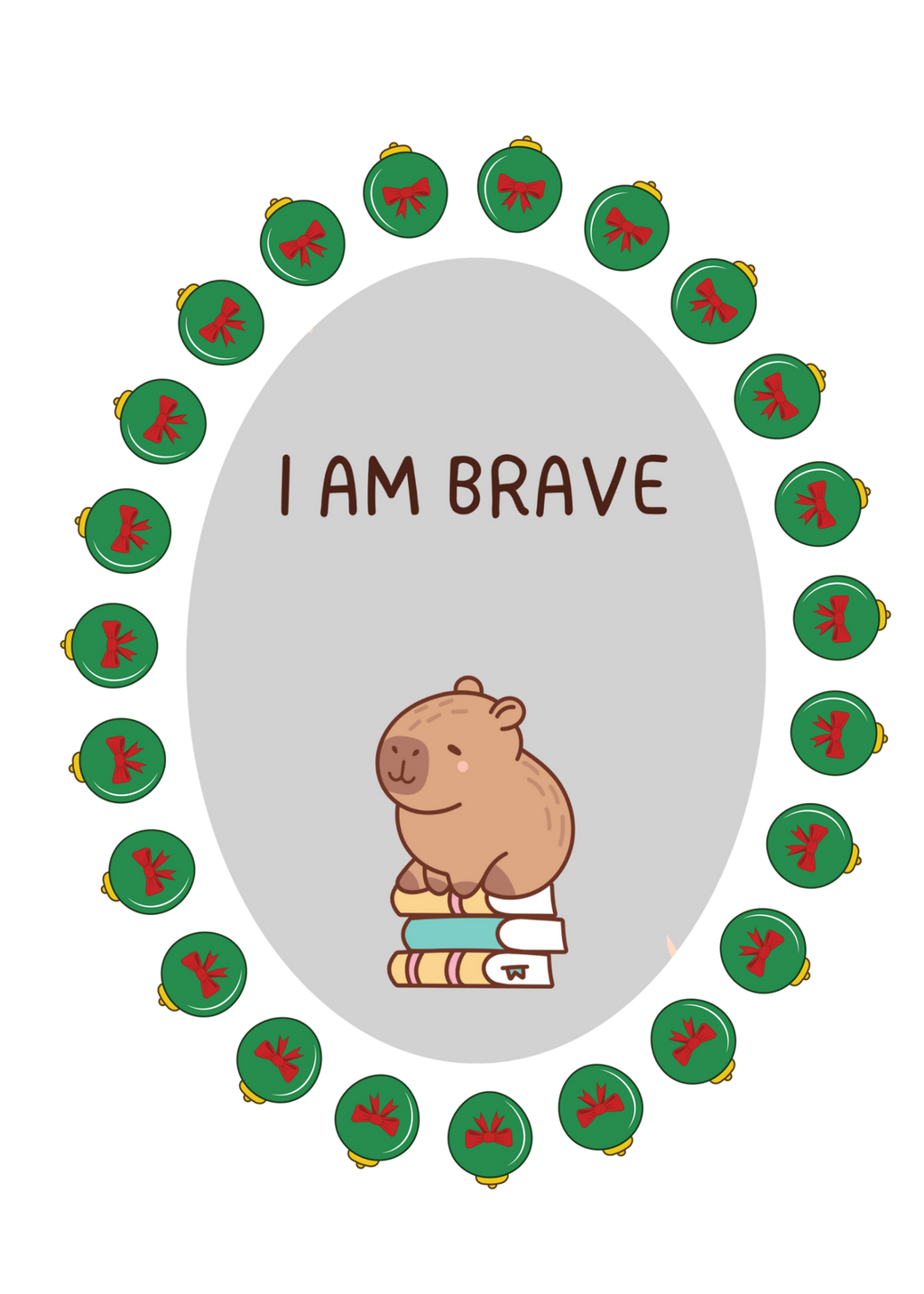 Capybara Affirmation Wall Art - 7 Printable Posters for Kids Room, Nursery & Print on Demand