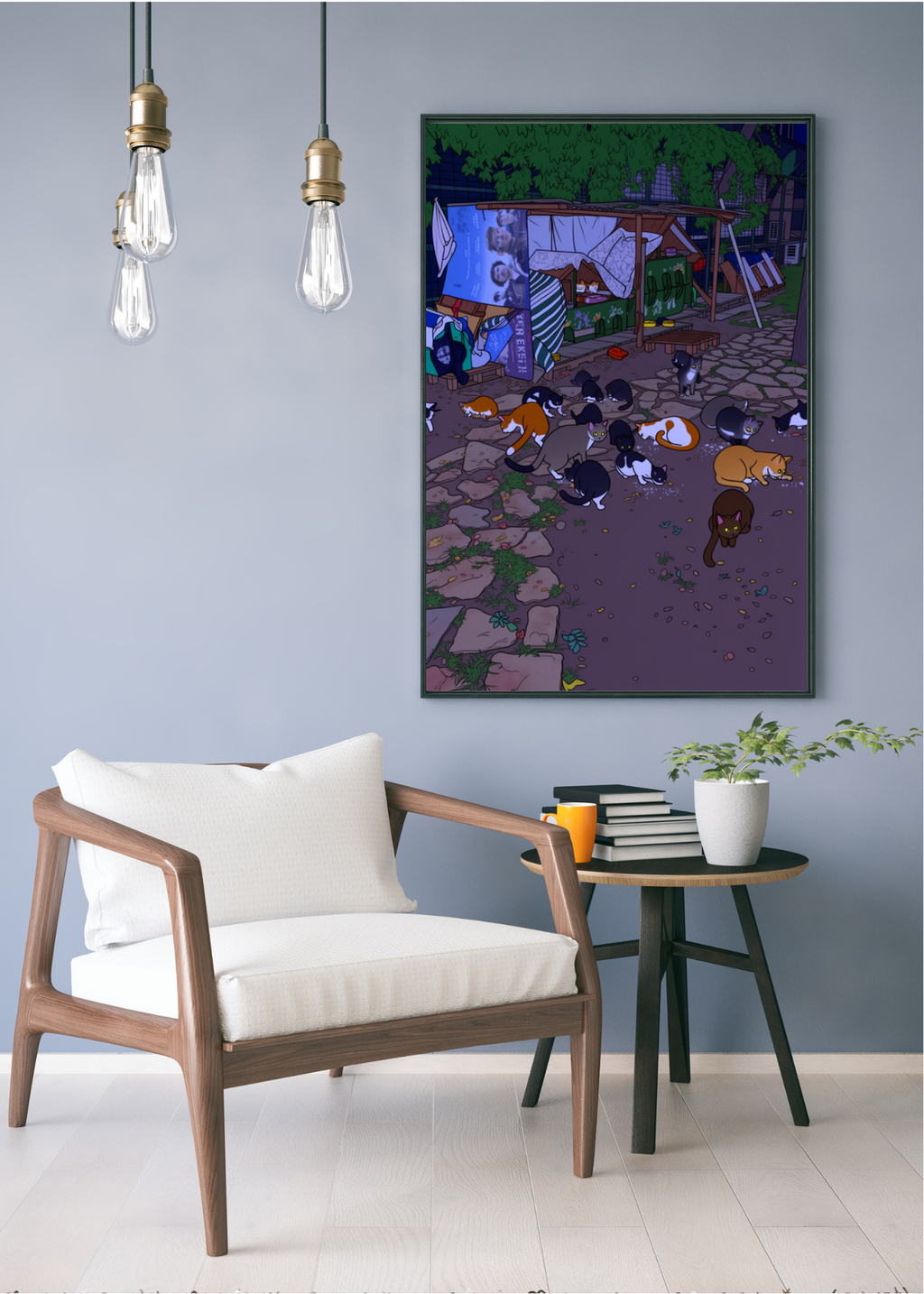 15 Animals Wall Art Bundle - Cartoon & Real Portraits - Instant Download